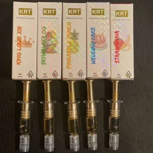 KRT Cannabis Oil Syringes 1 ML THC